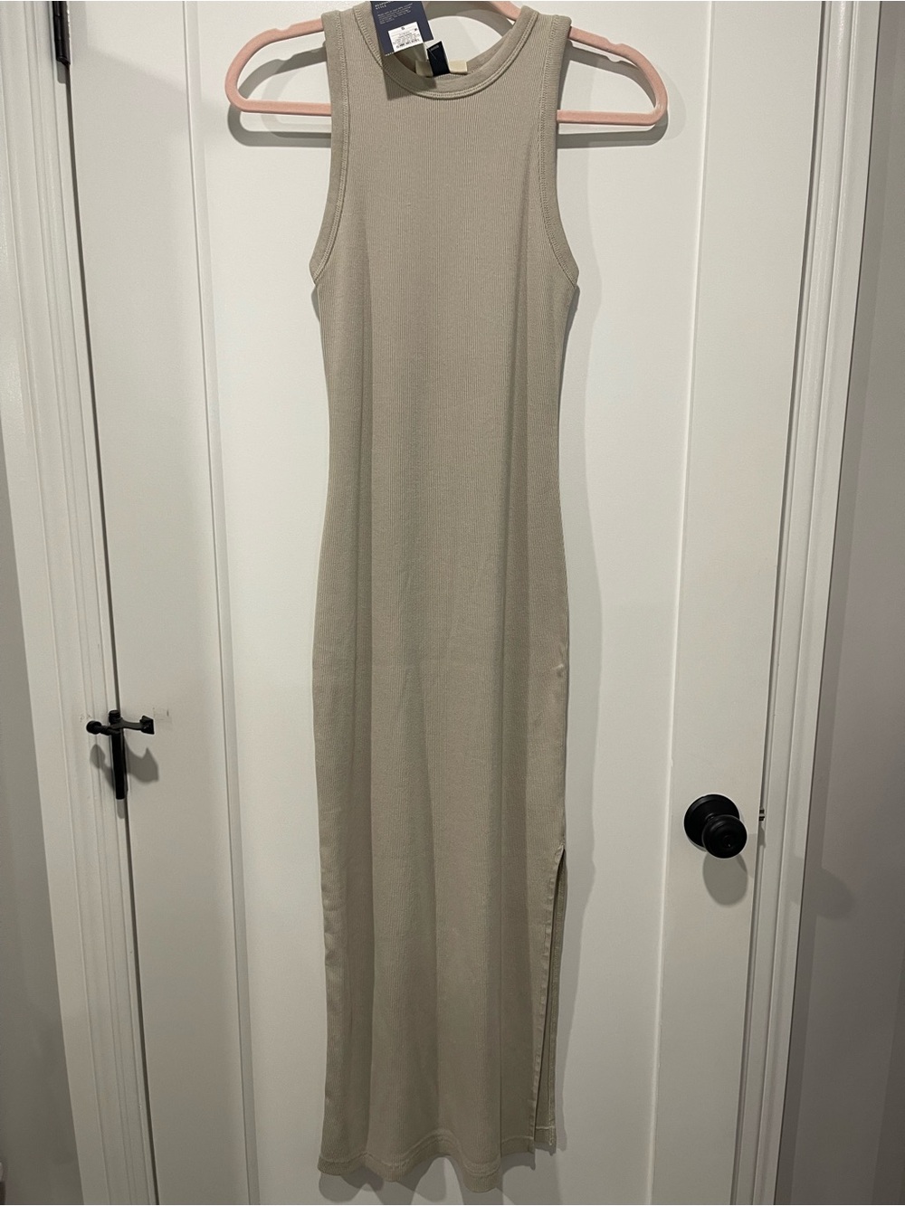 Universal Thread Sleeveless Maxi Dress in Taupe